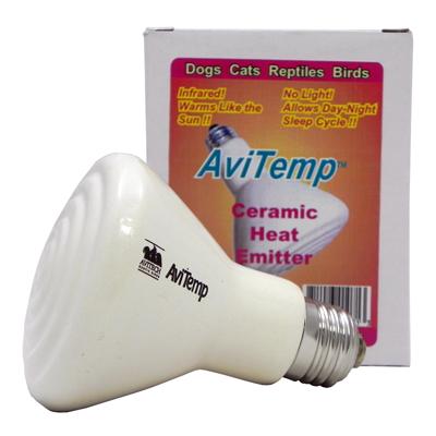 Heat Emitter on Avitech Avitemp Ceramic Heat Emitter 60 W   Bird Miscellaneous