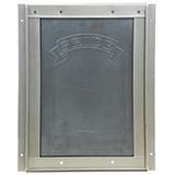 Pride Anodized Bronze Pet Door Medium MD400 Used - Dog Doors at