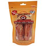 Smokehouse Chick Skewers Chicken Filet Rawhide Dog Treat 4oz