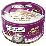 Fussie Cat Chicken Goat Premium Canned Cat Food 2.8oz case