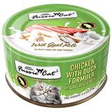 Fussie Cat Duck Goat Premium Canned Cat Food 2.8oz case