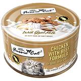 Fussie Cat Beef Goat Premium Canned Cat Food 2.8oz case