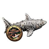 ZooMed Steampunk Shark Aquarium Ornament