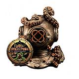 ZooMed Steampunk Dive Helmet Aquarium Ornament