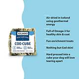 Icelandic Cod Cube Dog Treat