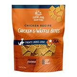 Farmland Traditions Chicken and Waffle Bites Dog Treats 6oz