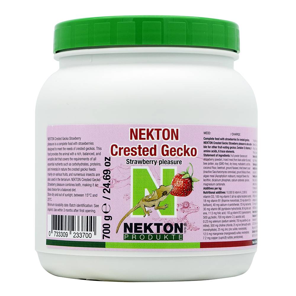 Nekton Crested Gecko Strawberry Pleasure 700g (24.69oz)