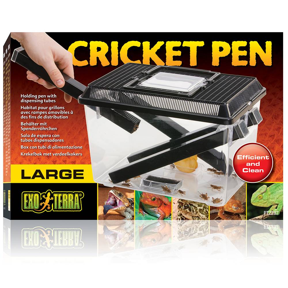 Exo-Terra Cricket Pen Large Cricket Cage and Feeder