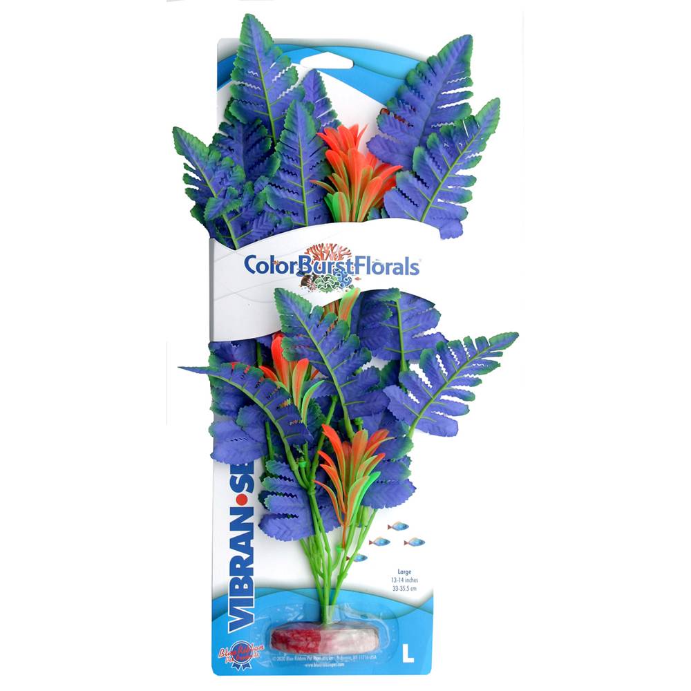 Colorburst Butterfly Sword Large Silk Aquarium Plant