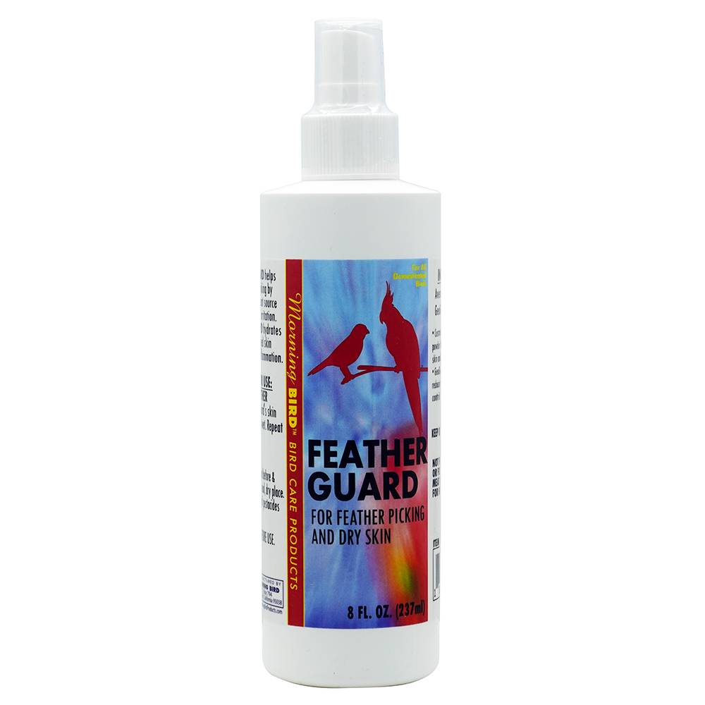 Morning Bird Feather Guard Anti-Pick Spray for Birds 8oz