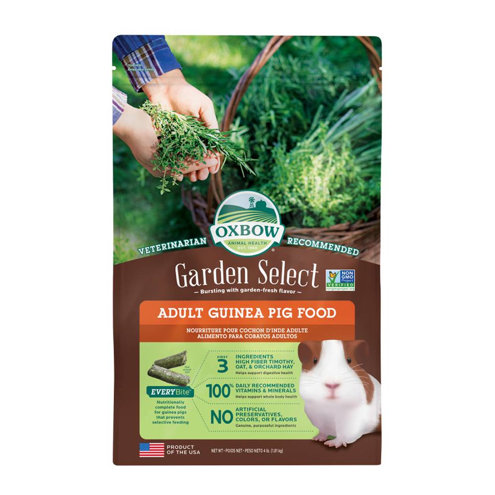 Oxbow Adult Garden Guinea Pig Food 4Lbs.