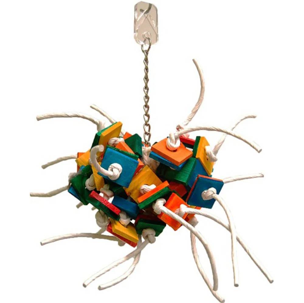 Zoo-Max Fire Ball Hanging Bird Toy Sm