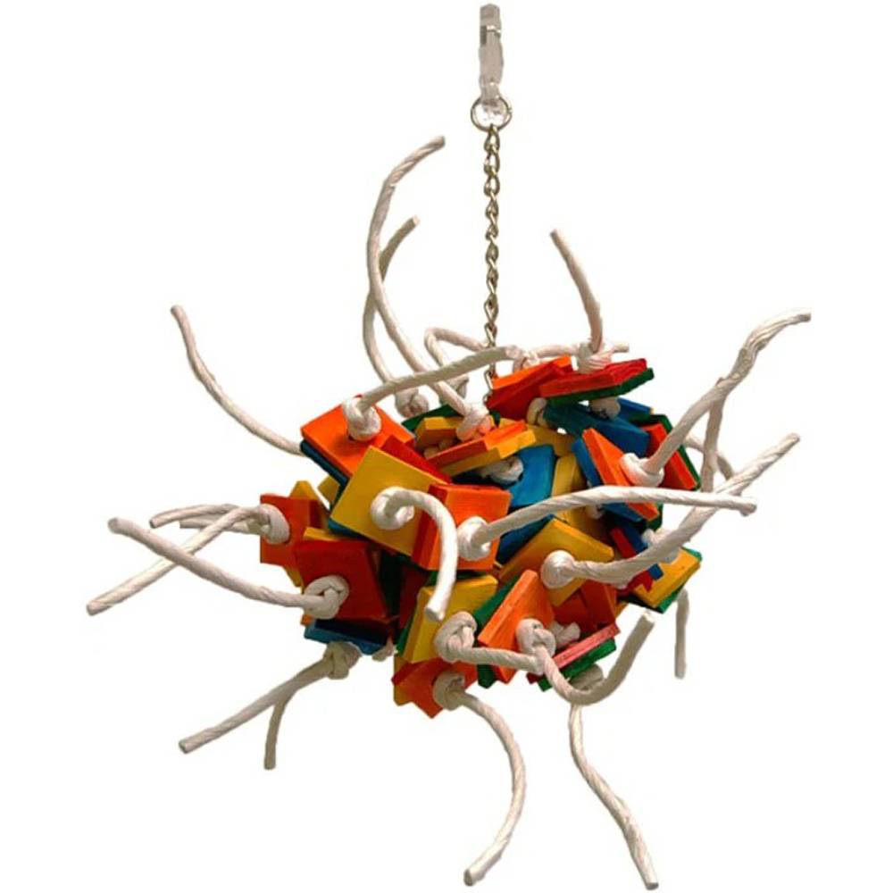 Zoo-Max Fire Ball Hanging Bird Toy Lg