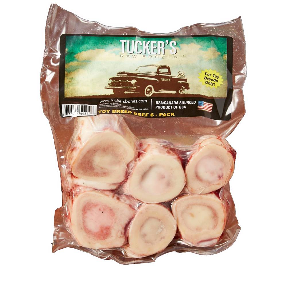 Tuckers Frozen Beef Marrow Bone For Dogs 6pk