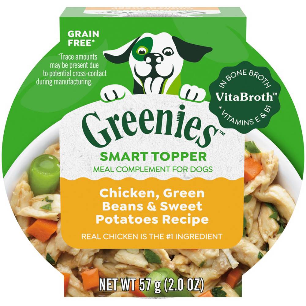 Greenies Smart Meal Topper Chicken Sweet Potato for Dogs 2oz