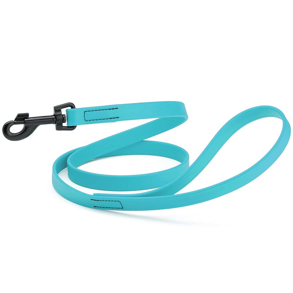 Biothane Waterproof Leash Teal 6ft x 3/4 inch