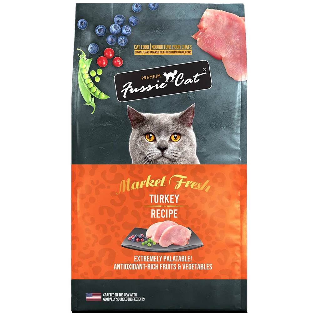 Fussie Cat Market Fresh Turkey Cat Food 10lb