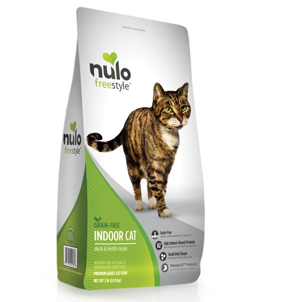 Nulo Freestyle Grain Free Duck Indoor Cat Food 2lb