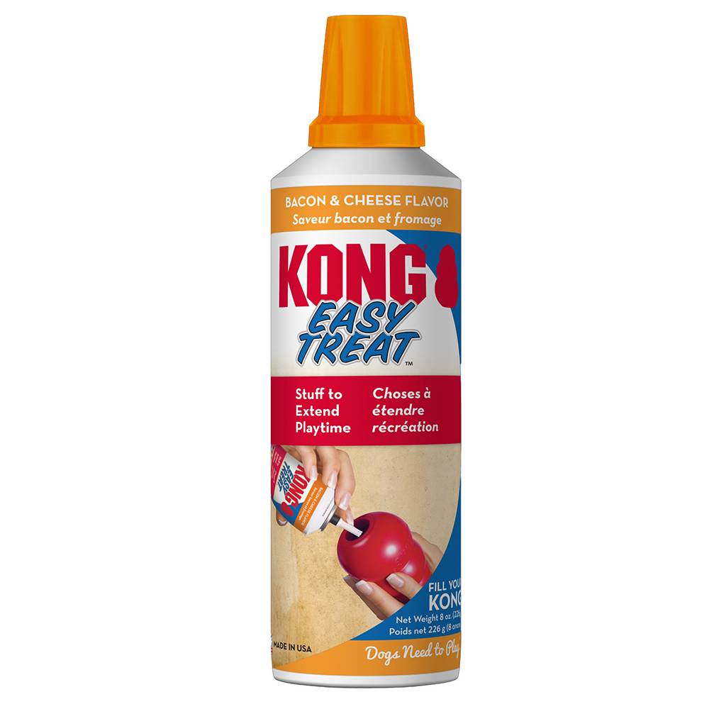 KONG Bacon and Cheese Easy Treat for Dogs