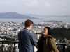 Robert Brisson
and Yukiko Ito with Alcatraz in the background