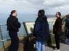 Jonny Anderson,
Don Kiely and Ross Anderson at the lookout above the Point Reyes Lighthouse